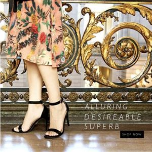 NEW Buckle Strap Open Toe Sandal Heels 9M